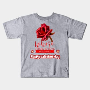 Happy valentine day Kids T-Shirt